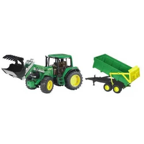 Bruder 01134 John Deere Traktor 6920, Wannenkipper