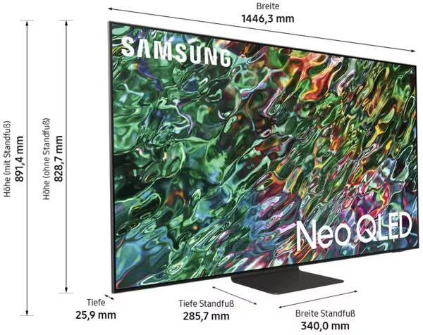 Samsung Neo QLED 4K GQ65QN92BATXZG 65 "/163 cm