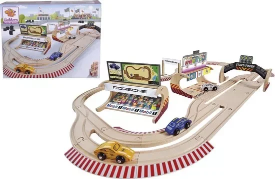 Eichhorn Bahn Porsche Racing Set Groß