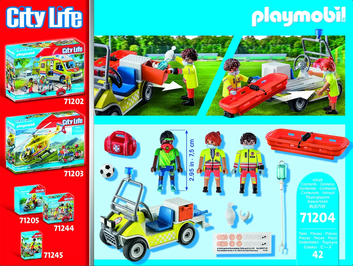 PLAYMOBIL 71204 Rettungscaddy