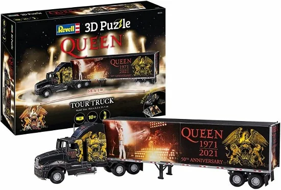 Revell 00230 3D Puzzle Queen Tour Truck 50Th Anniv