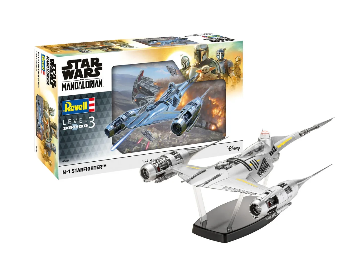 Revell_06787_The_Mandalorian:_N1_Starfighter_-_Star_Wars_1:24