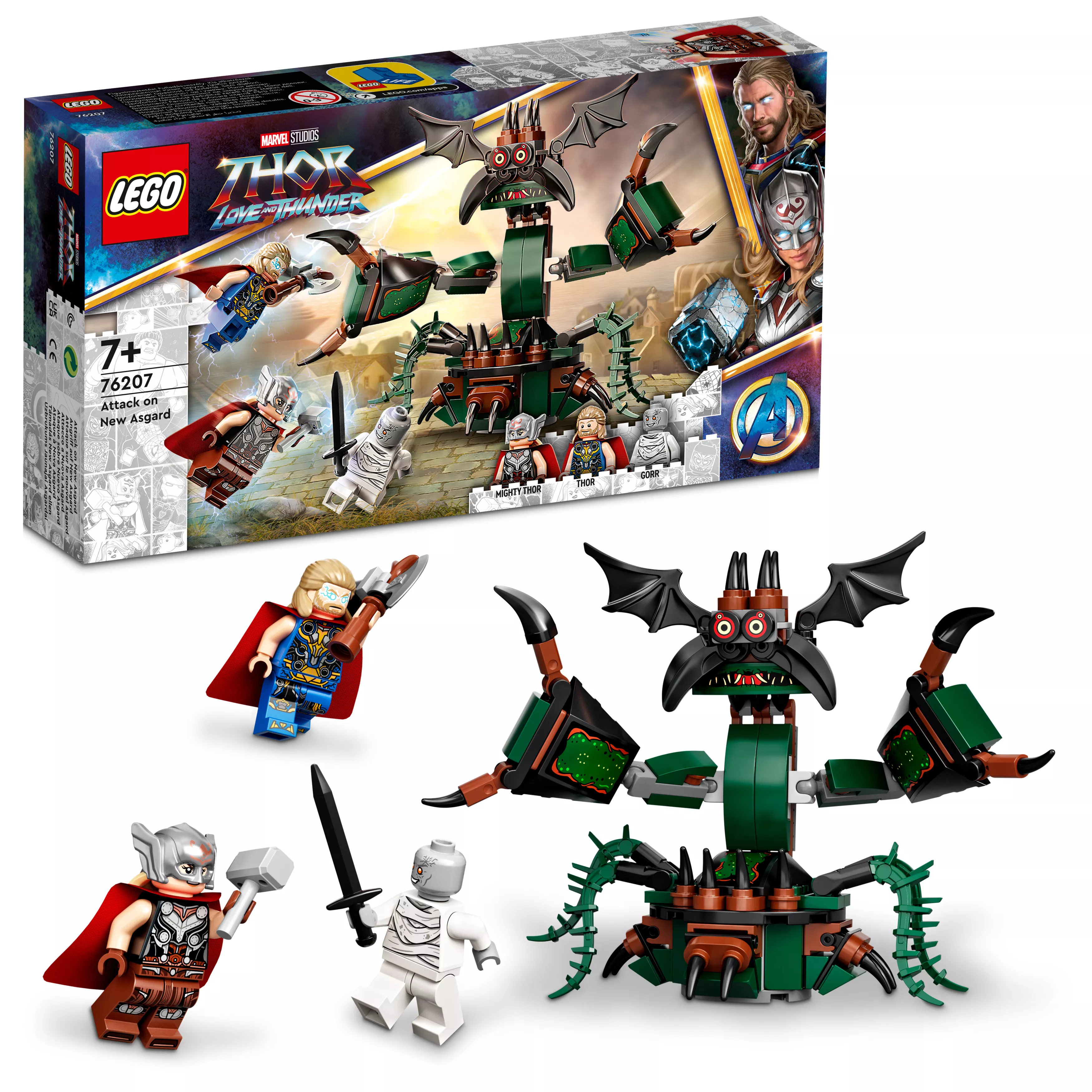 LEGO 76207 Marvel Angriff auf New Asgard