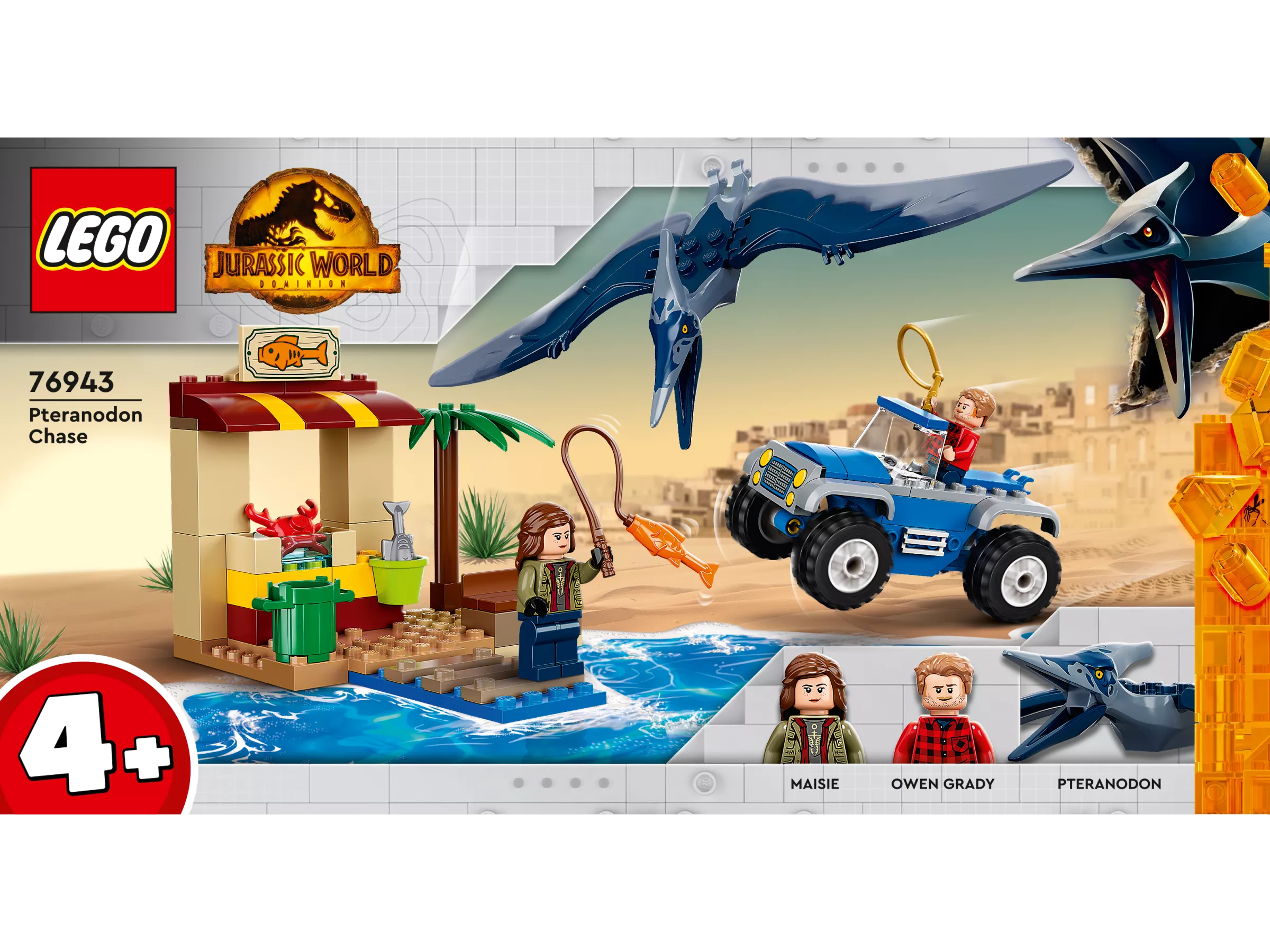 LEGO 76943 Jurassic World™ Pteranodon-Jagd