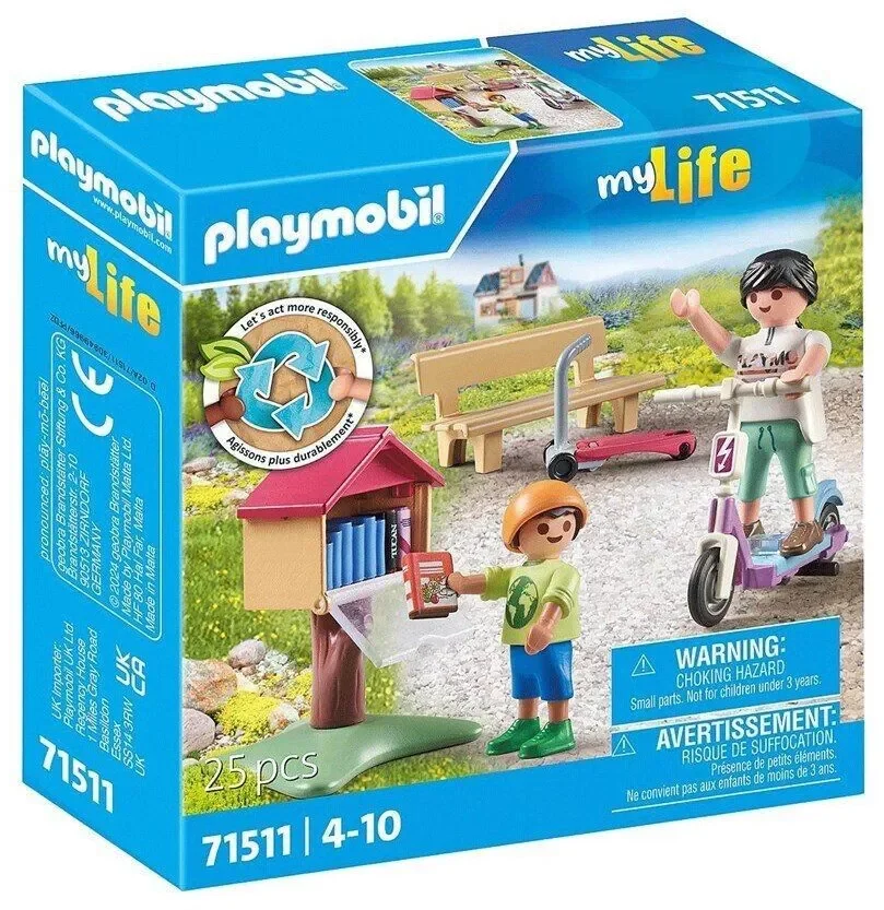 PLAYMOBIL 71511 Büchertausch Für Leseratten