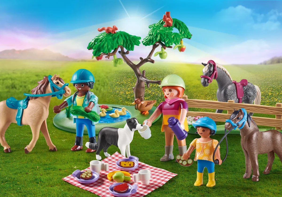 PLAYMOBIL 71239 Picknickausflug mit Pferden