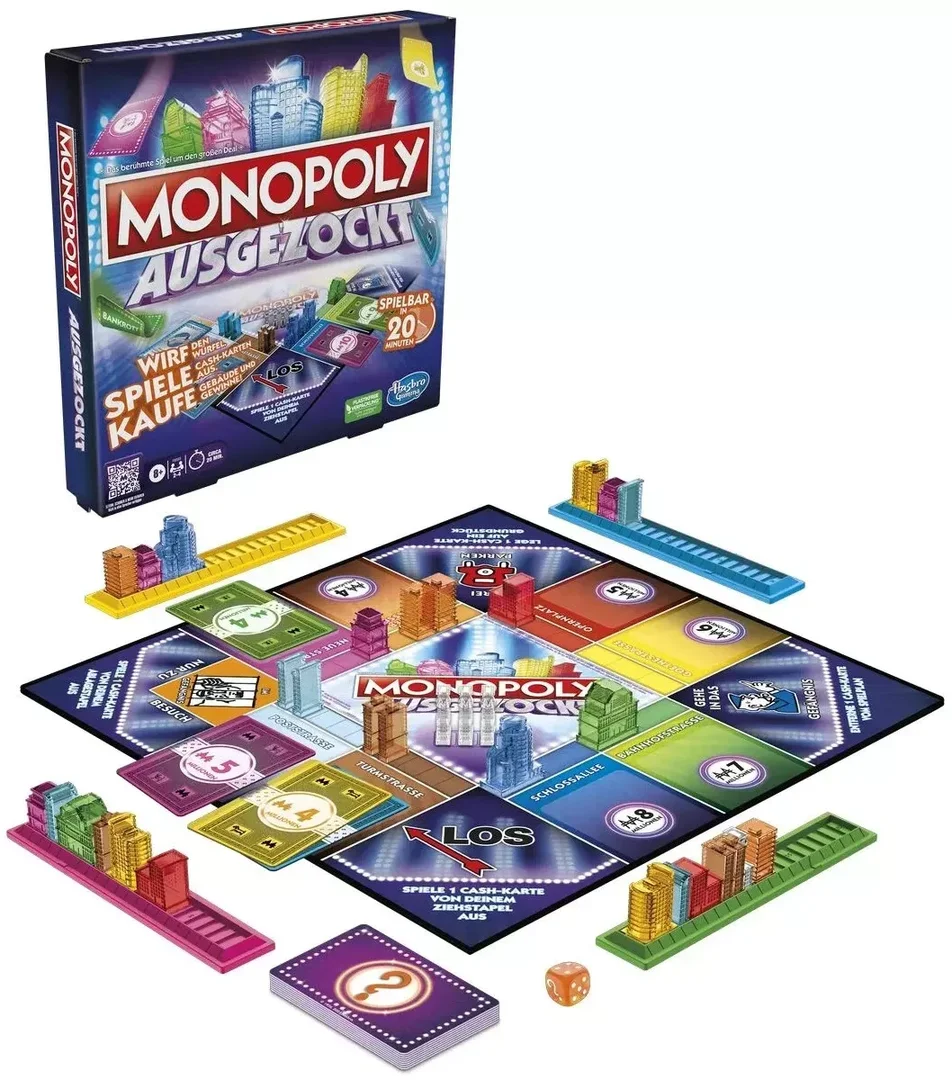 Monopoly Ausgezockt F8555100