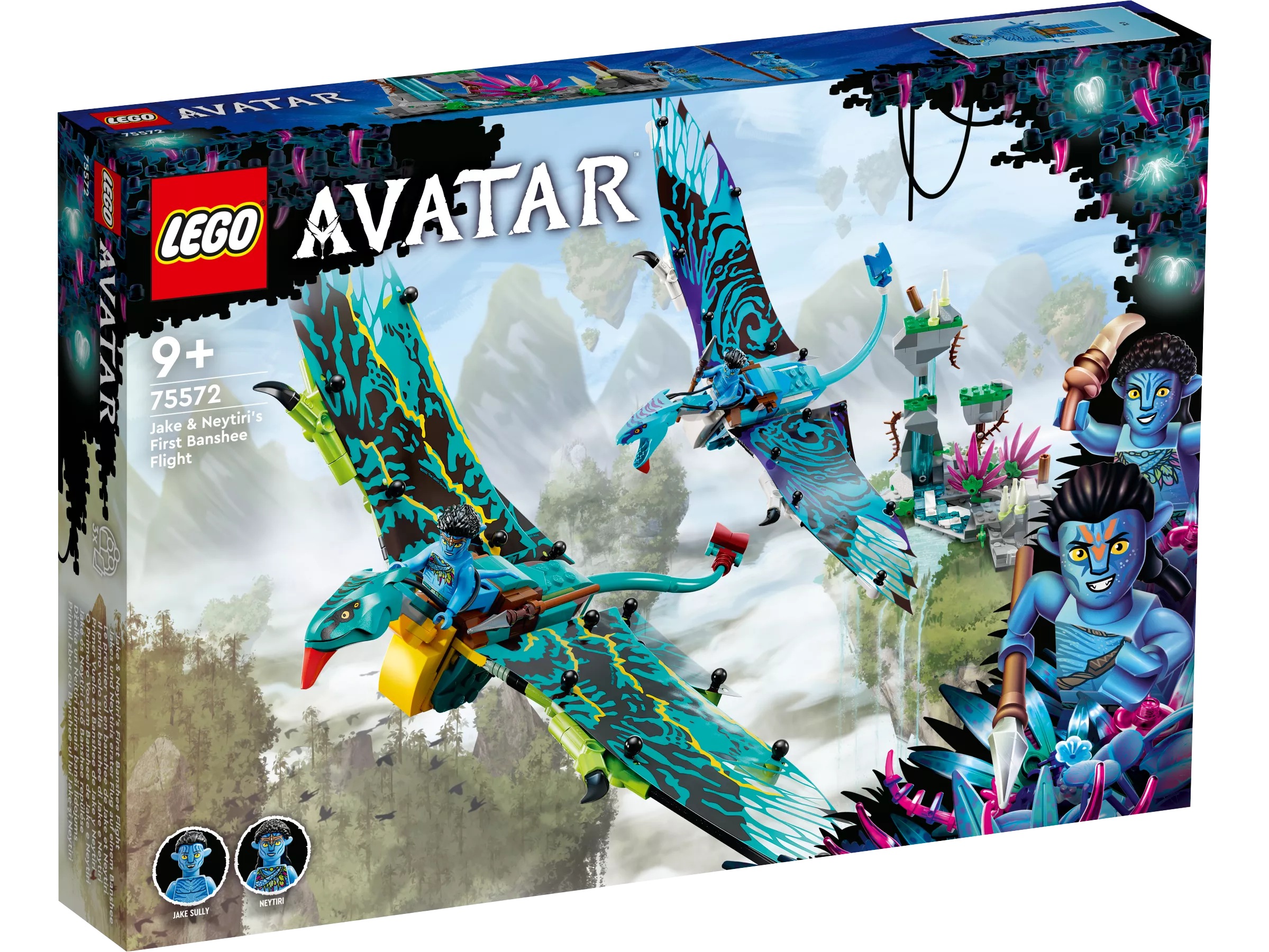 LEGO 75572 Avatar Jakes und Neytiris erster Flug auf einem Banshee