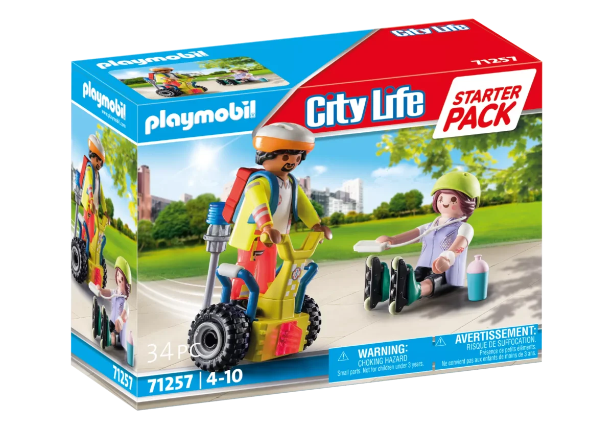 PLAYMOBIL 71257 Starter Pack Rettung mit Balance-Racer