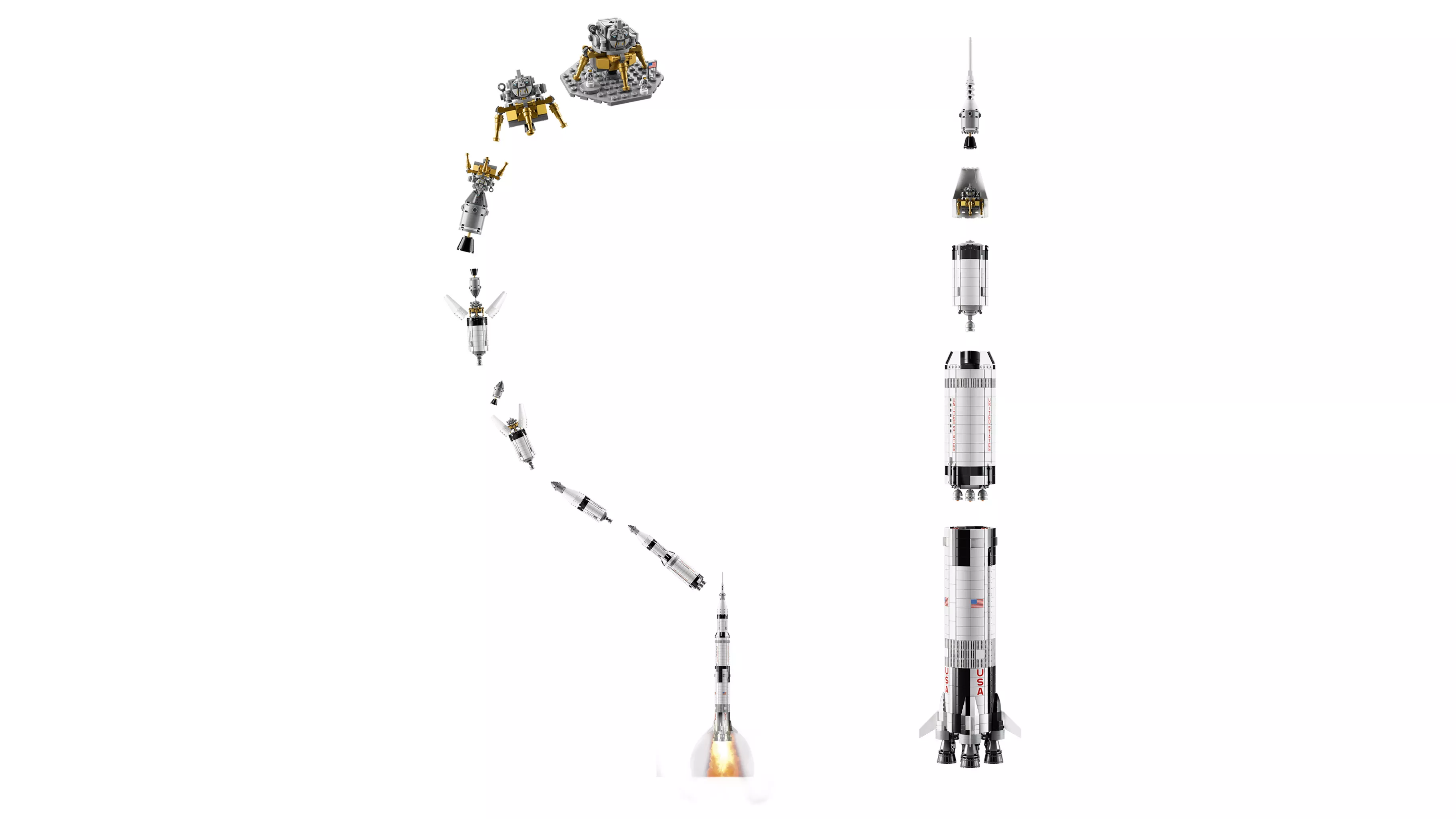 LEGO Ideas NASA Apollo Saturn V - 21309