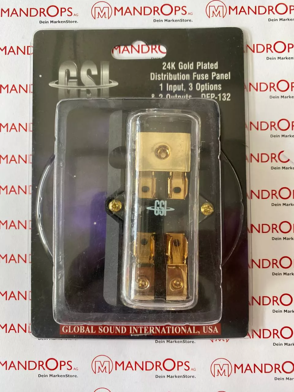 GSI DFP132 Distribution Fuse Panel, 2 in, 2 out (8GA)