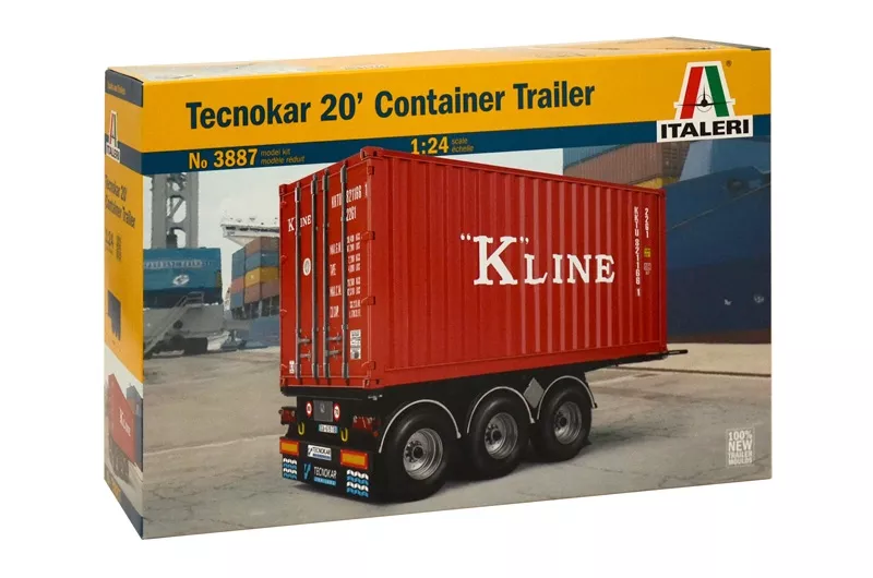 ITALERI 20' Container Trailer 01:24 510003887