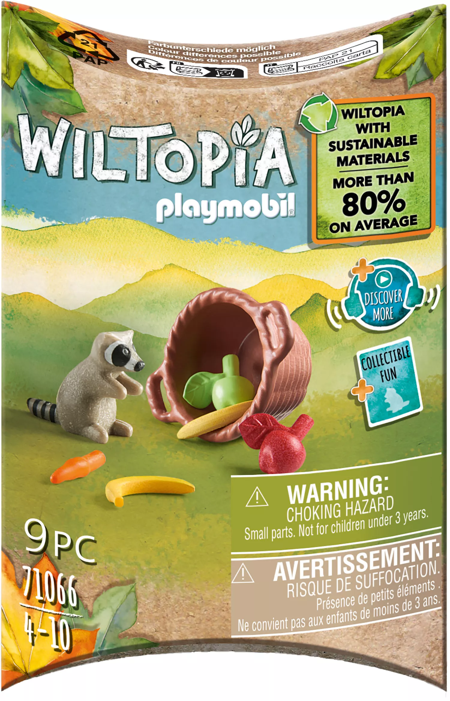 PLAYMOBIL 71066 Wiltopia - Waschbär
