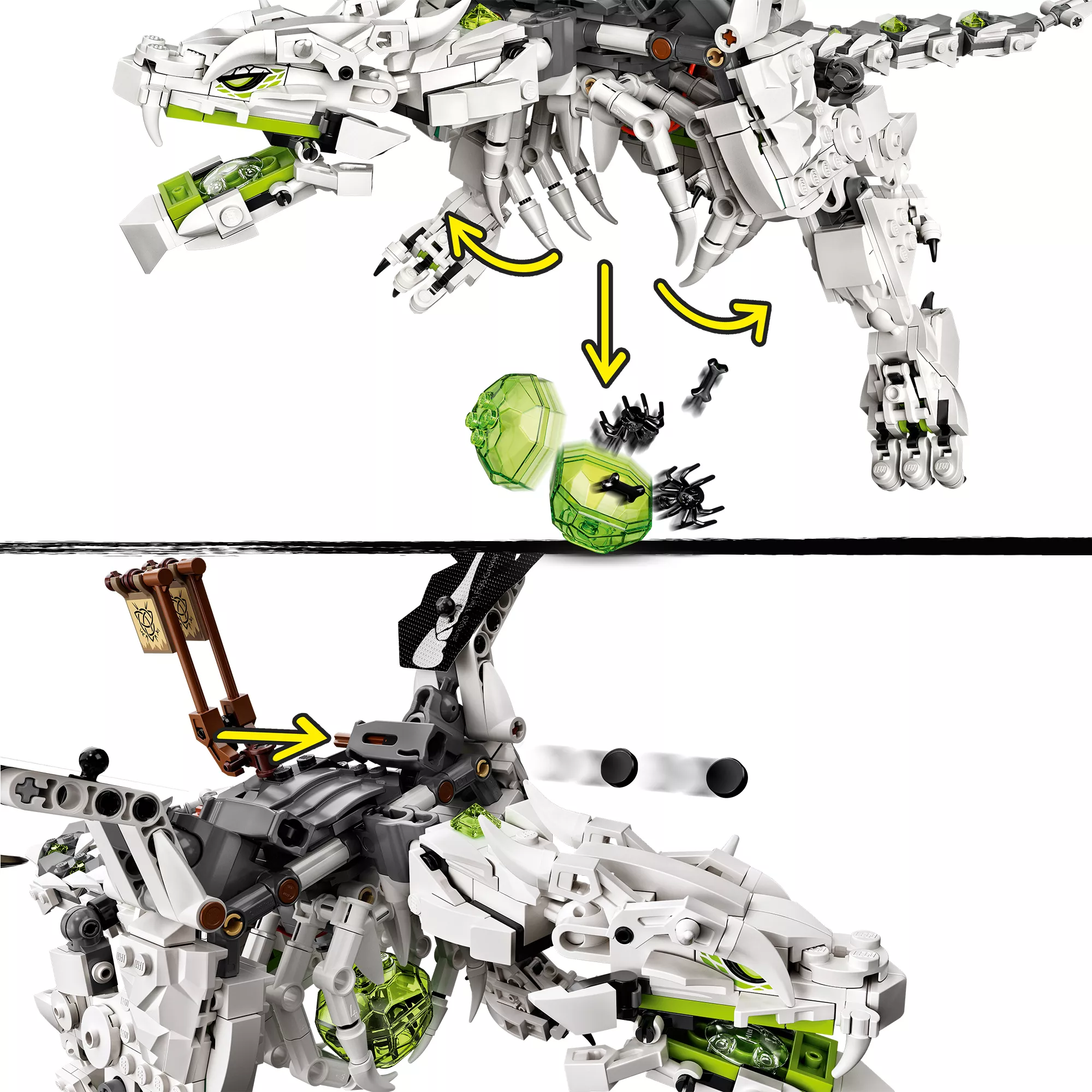 LEGO NINJAGO Drache des Totenkopfmagiers