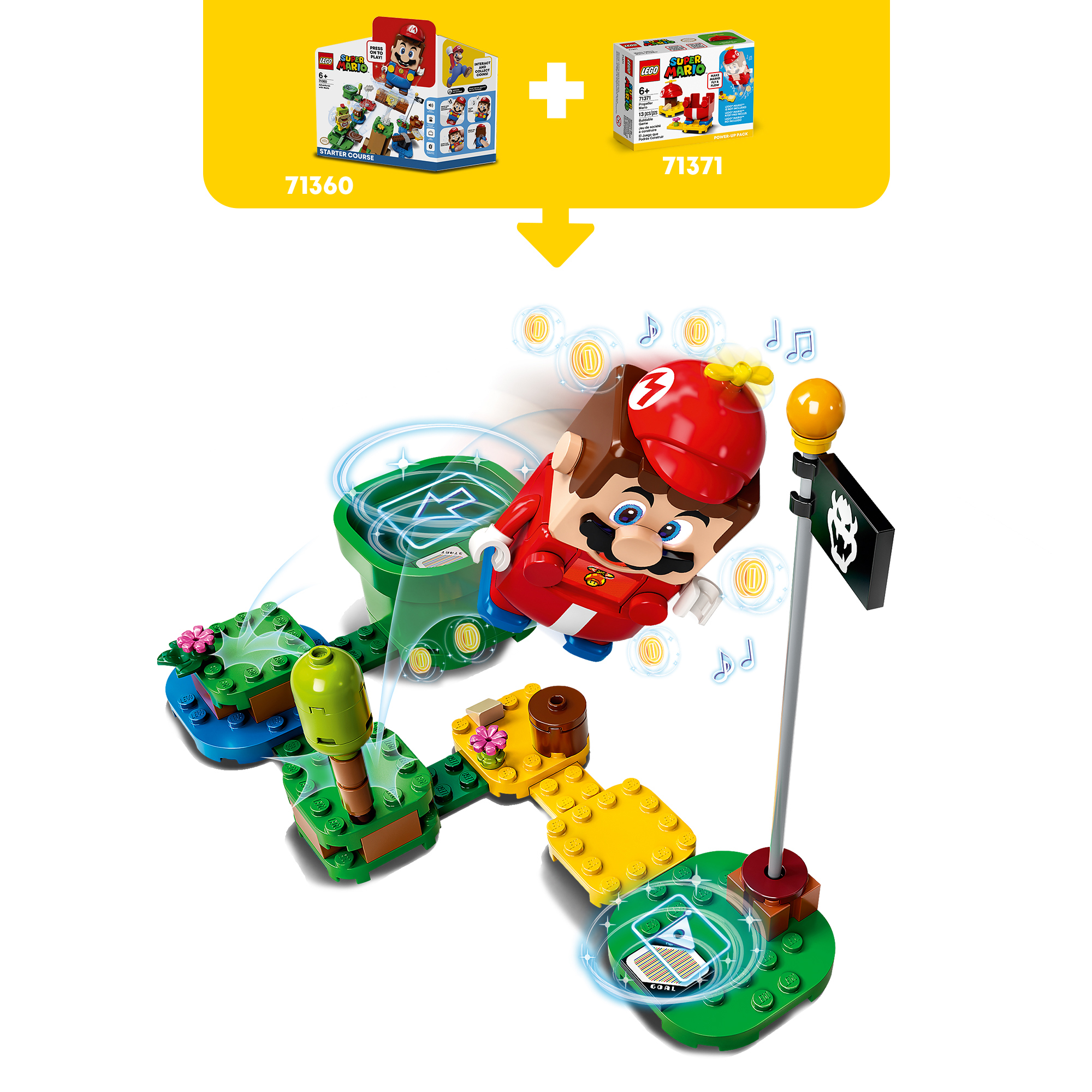 LEGO Super Mario Propeller-Mario - Anzug