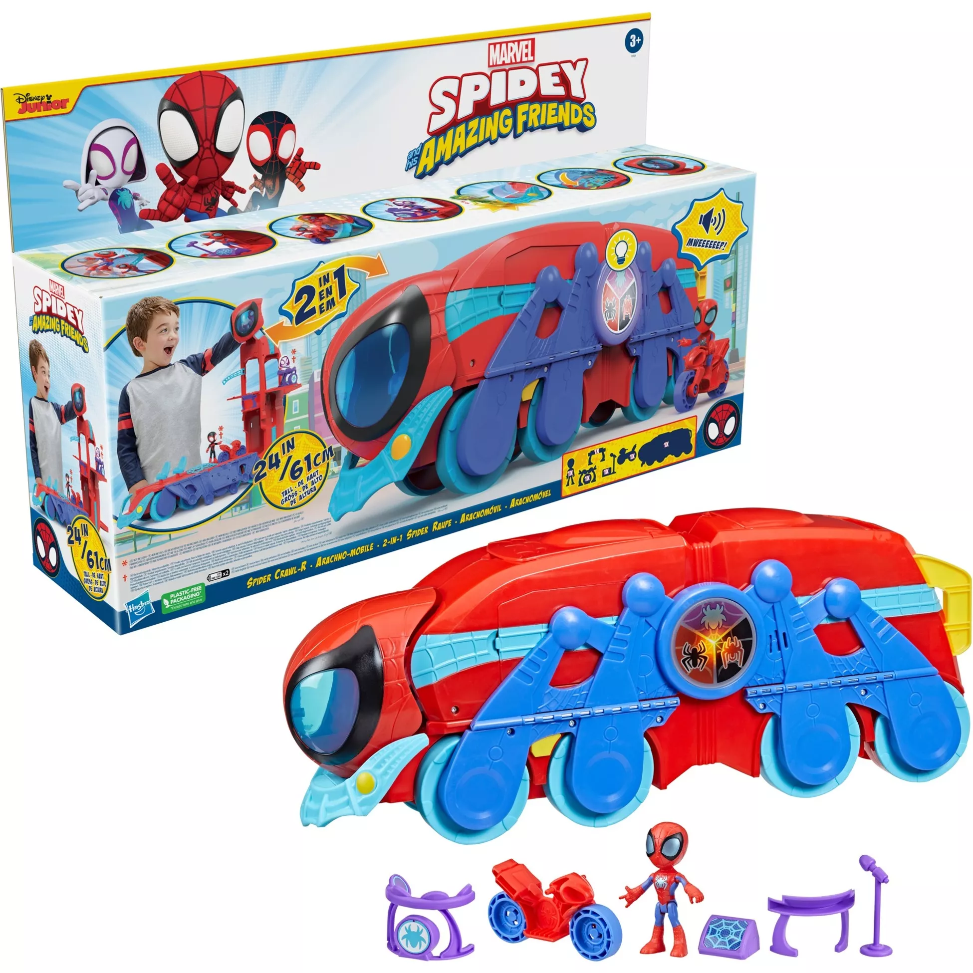 MARVEL Spidey Spider Crawl R F37215L0