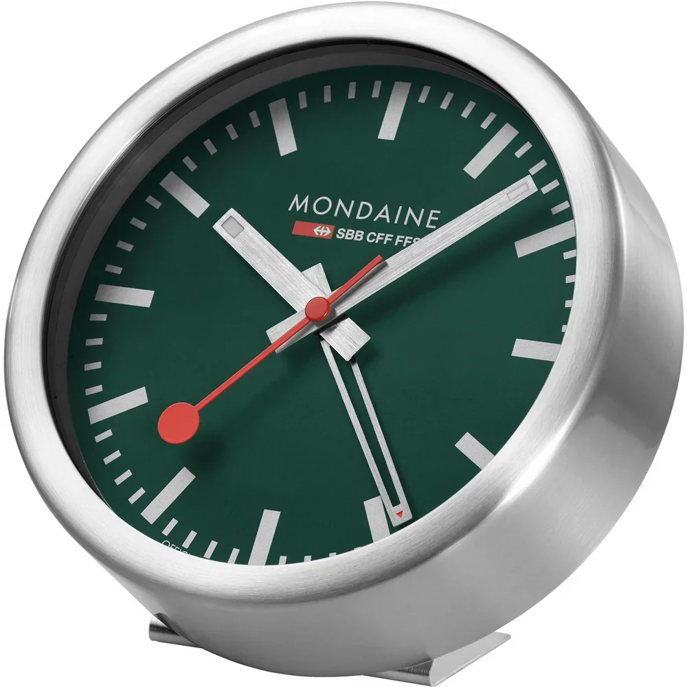 Mondaine Clocks Aluminium Grün A997.MCAL.66SBV.1