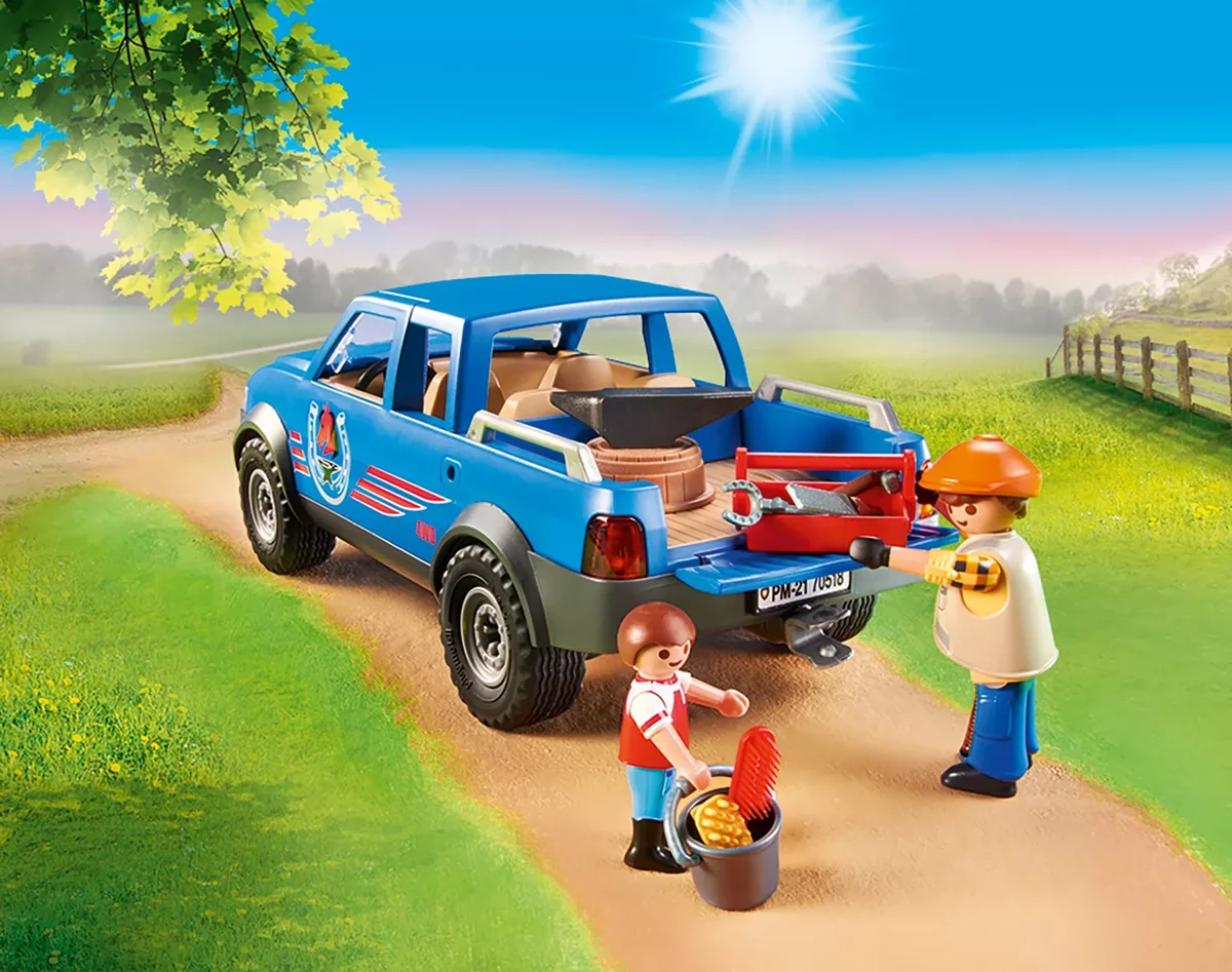 PLAYMOBIL 70518 Mobiler Hufschmied