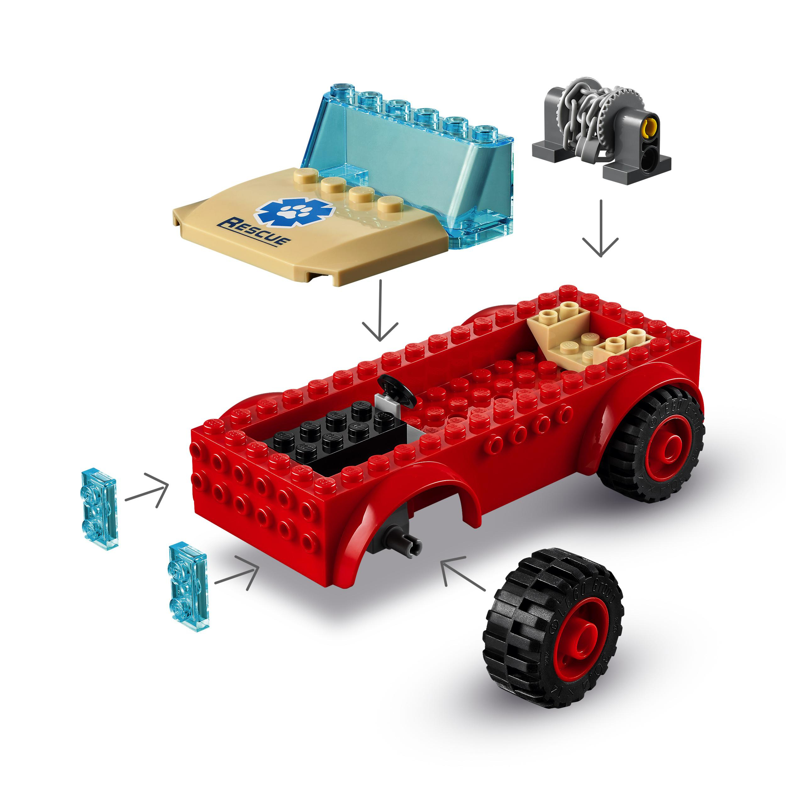 LEGO City Tierrettungs-Geländewagen
