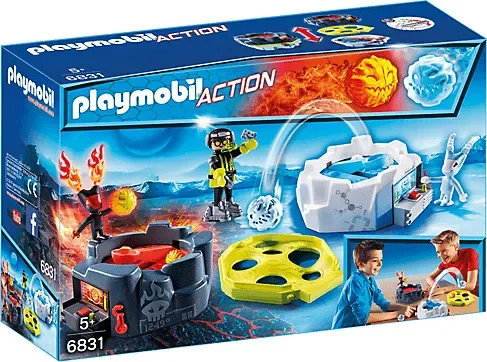 PLAYMOBIL 6831 Action - Fire & Ice Action Game 