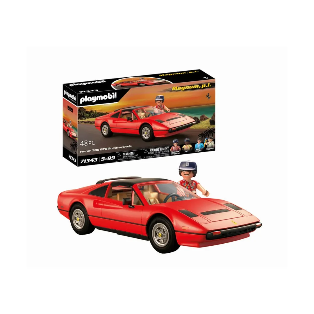 PLAYMOBIL 71343 Magnum, Ferrari 308 Gts Quat