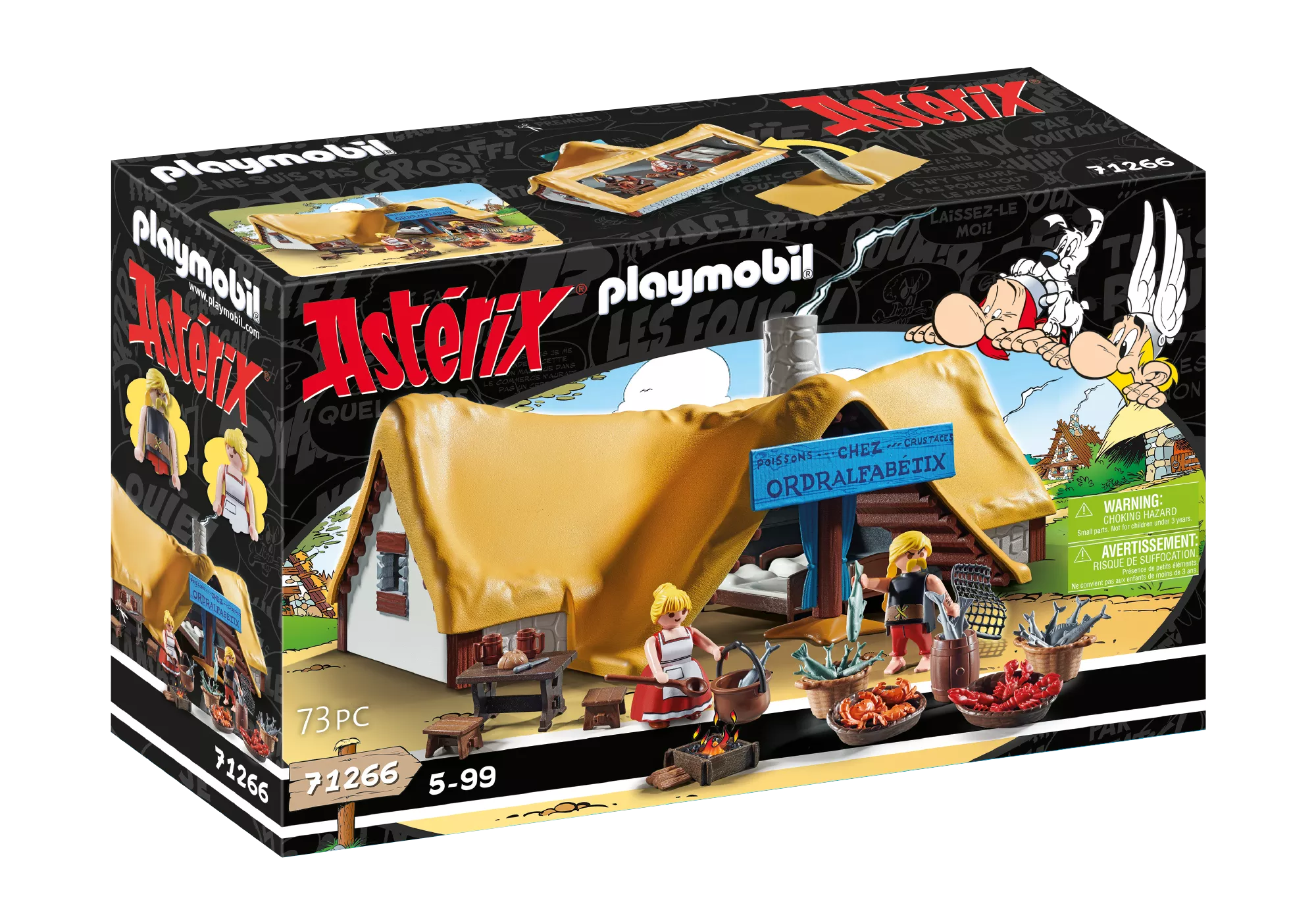 Playmobil 71266 Asterix: Hütte des Verleihnix Asterix