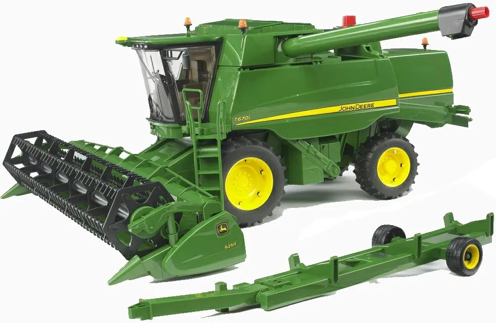 Bruder 02132 John Deere Mähdrescher T670I