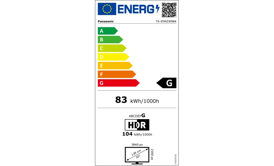 Panasonic TX-55MZW984 OLED, 4K HDR, Smart TV, 55 Zoll