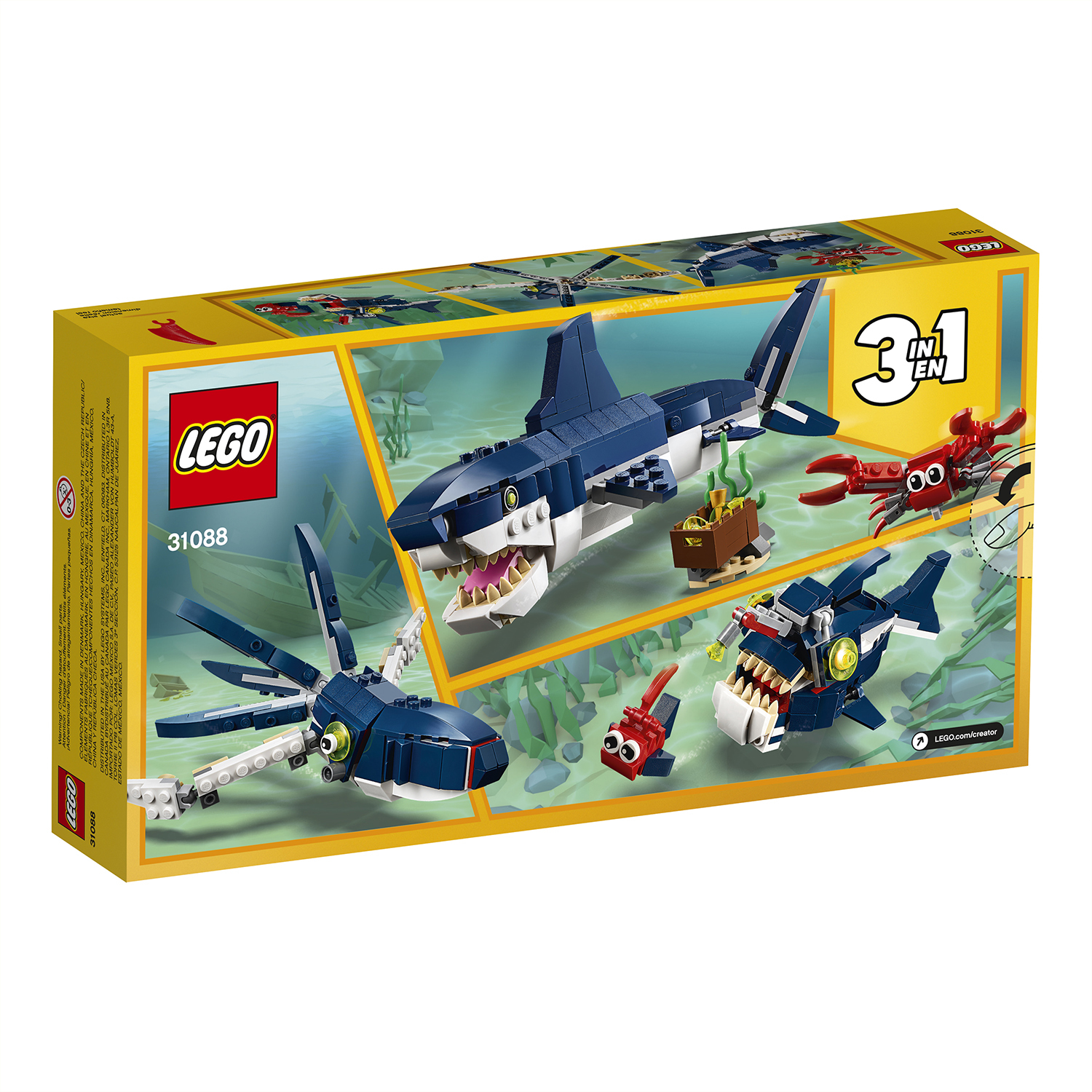 LEGO 31088 Bewohner der Tiefsee