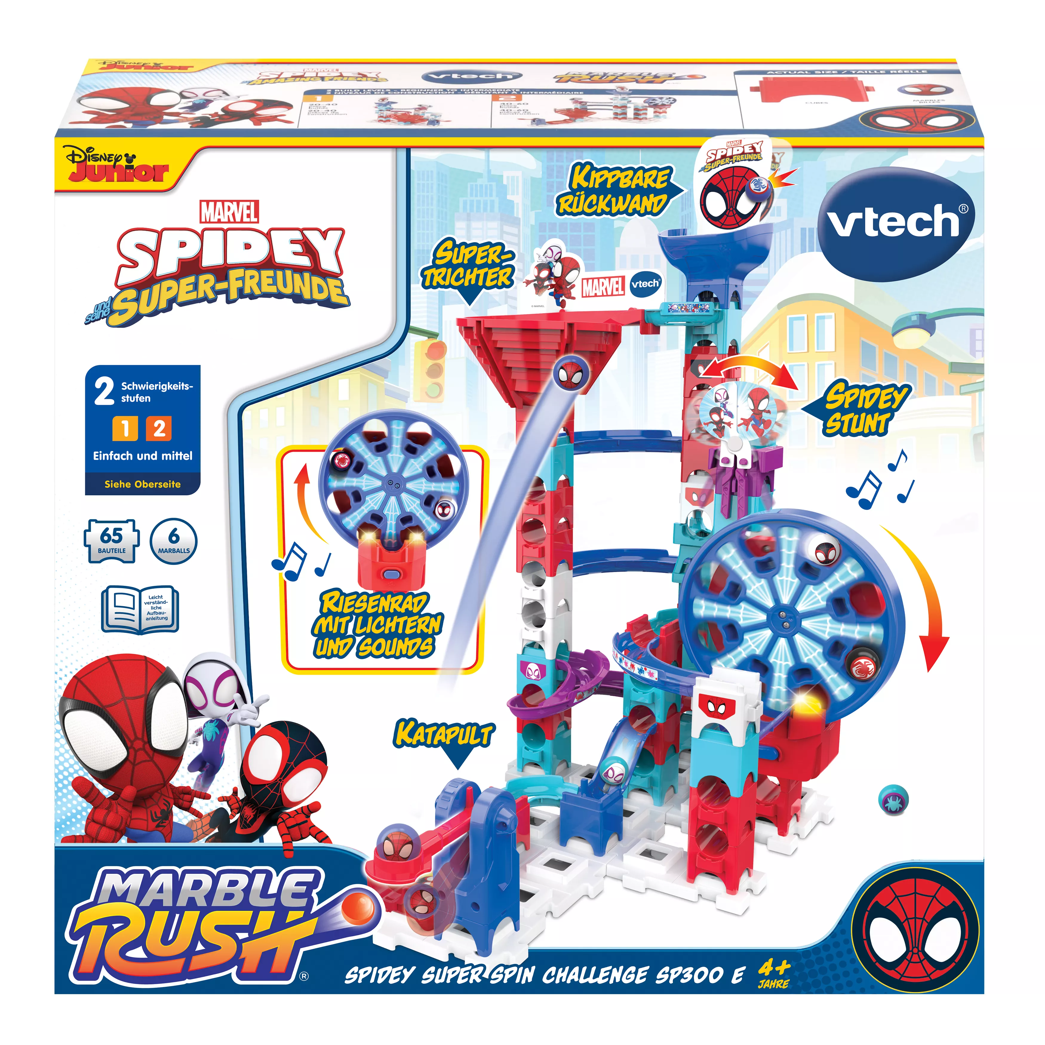 VTech Marble Rush Spidey Super Spin Challenge (80-561704)