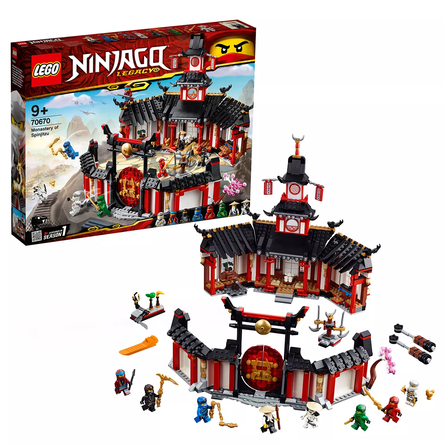 LEGO NINJAGO Kloster des Spinjitzu - 70670