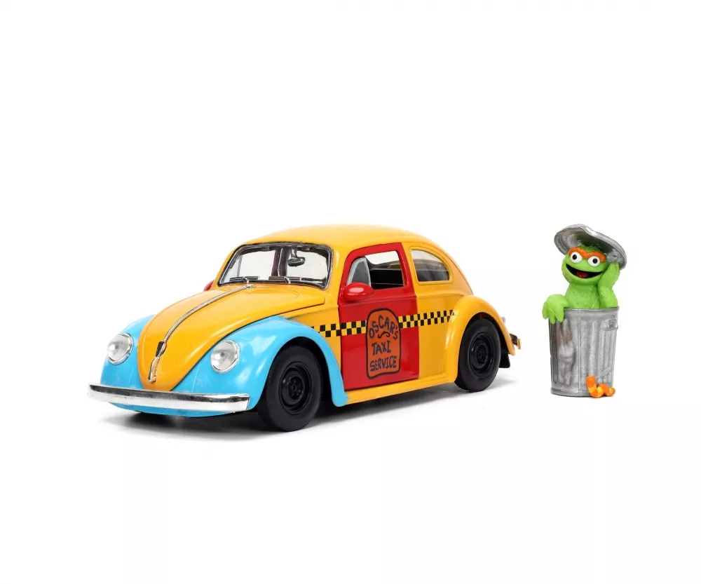 JADA 253255059 Sesame Street 1959 VW Beetle 1:24