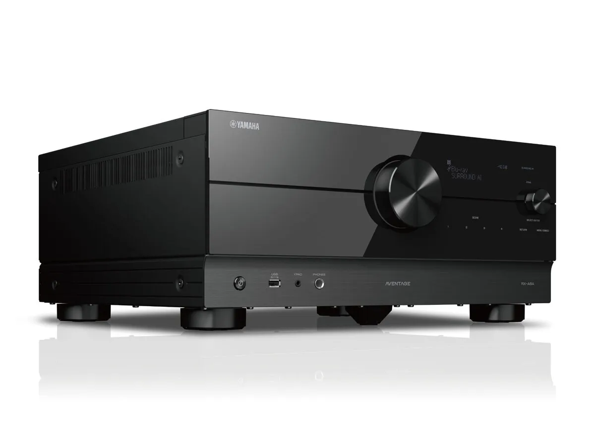 Yamaha RX-A6A AV-Receiver Schwarz