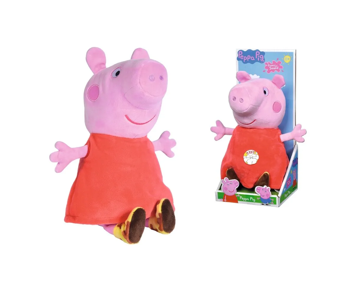 Peppa Pig Plüsch Peppa mit Sound, 25cm (109261009)