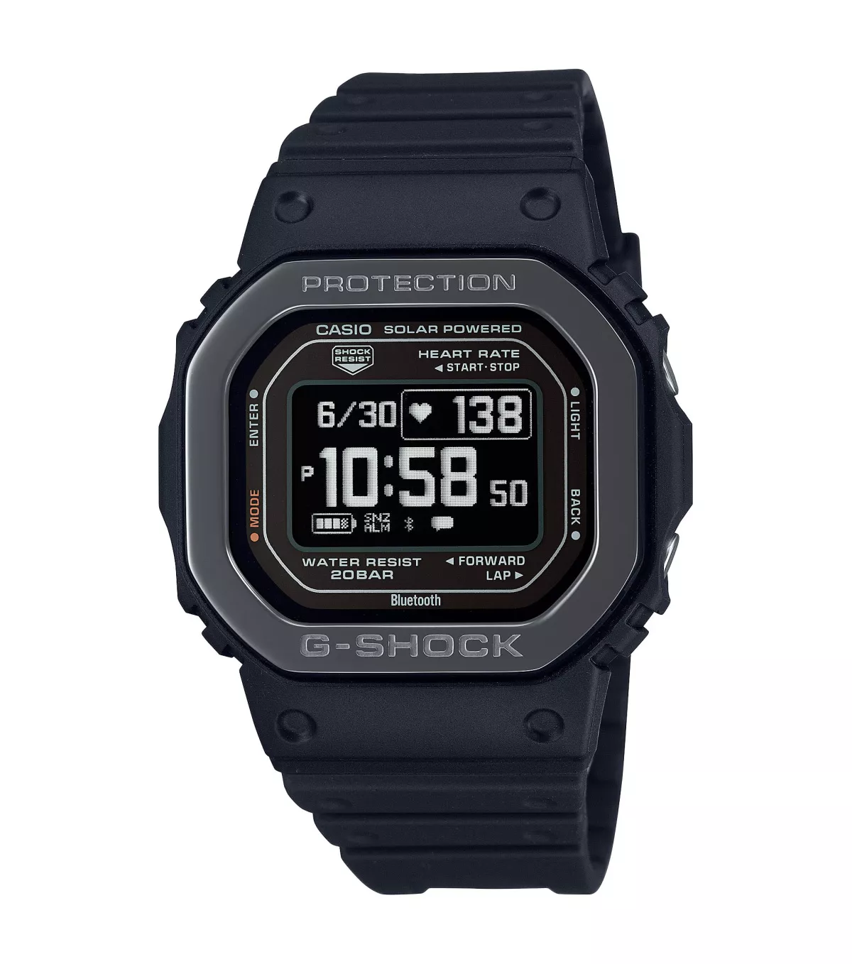 CASIO DW-H5600MB-1ER Uhr, G-Shock, Smart Watch, Schwarz