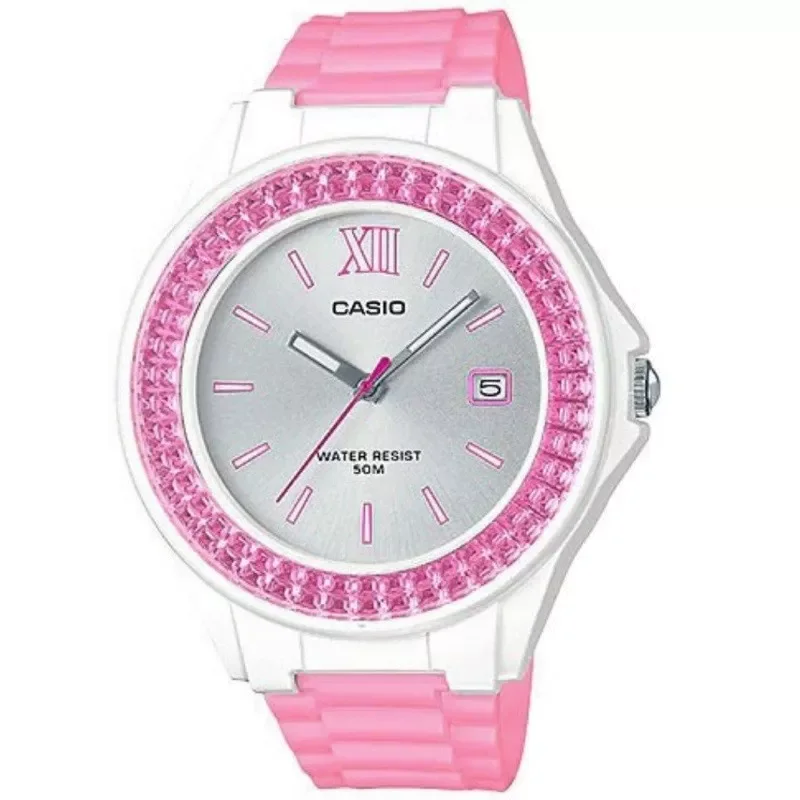 CASIO LX-500H-4E3VEF uhr, damen, wrist analog, pink