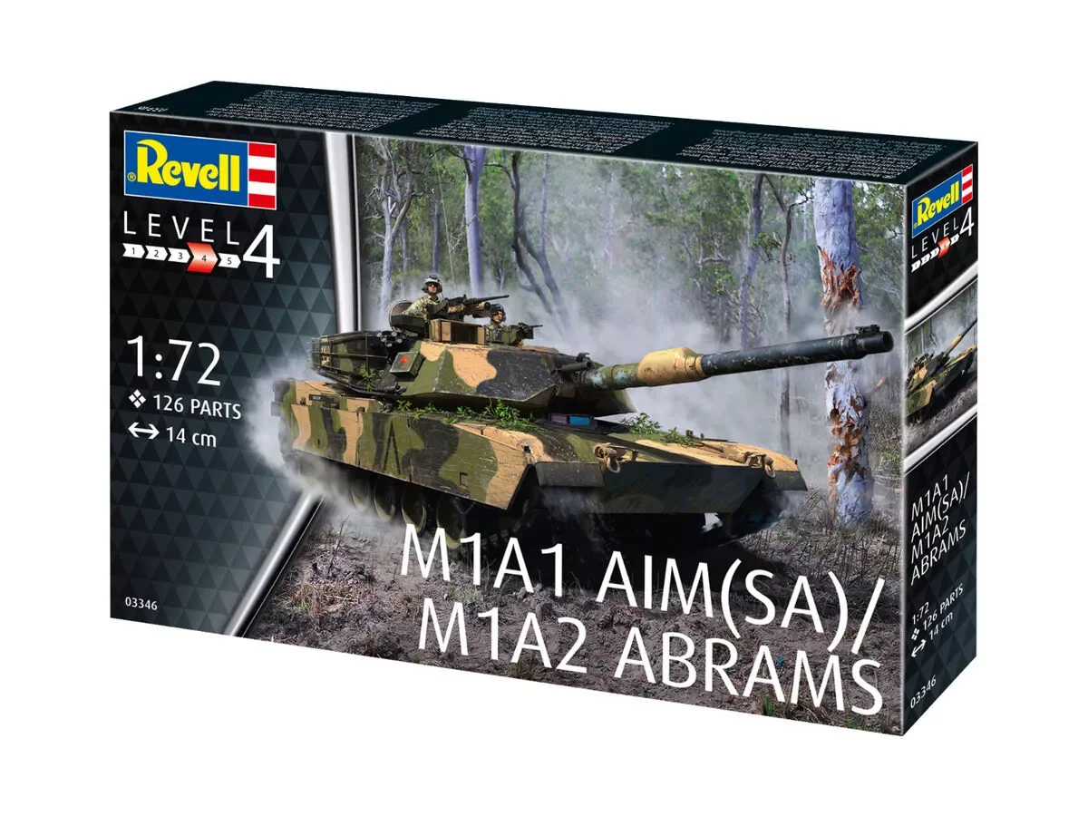 Revell 03346 M1A2 Abrams 1:72