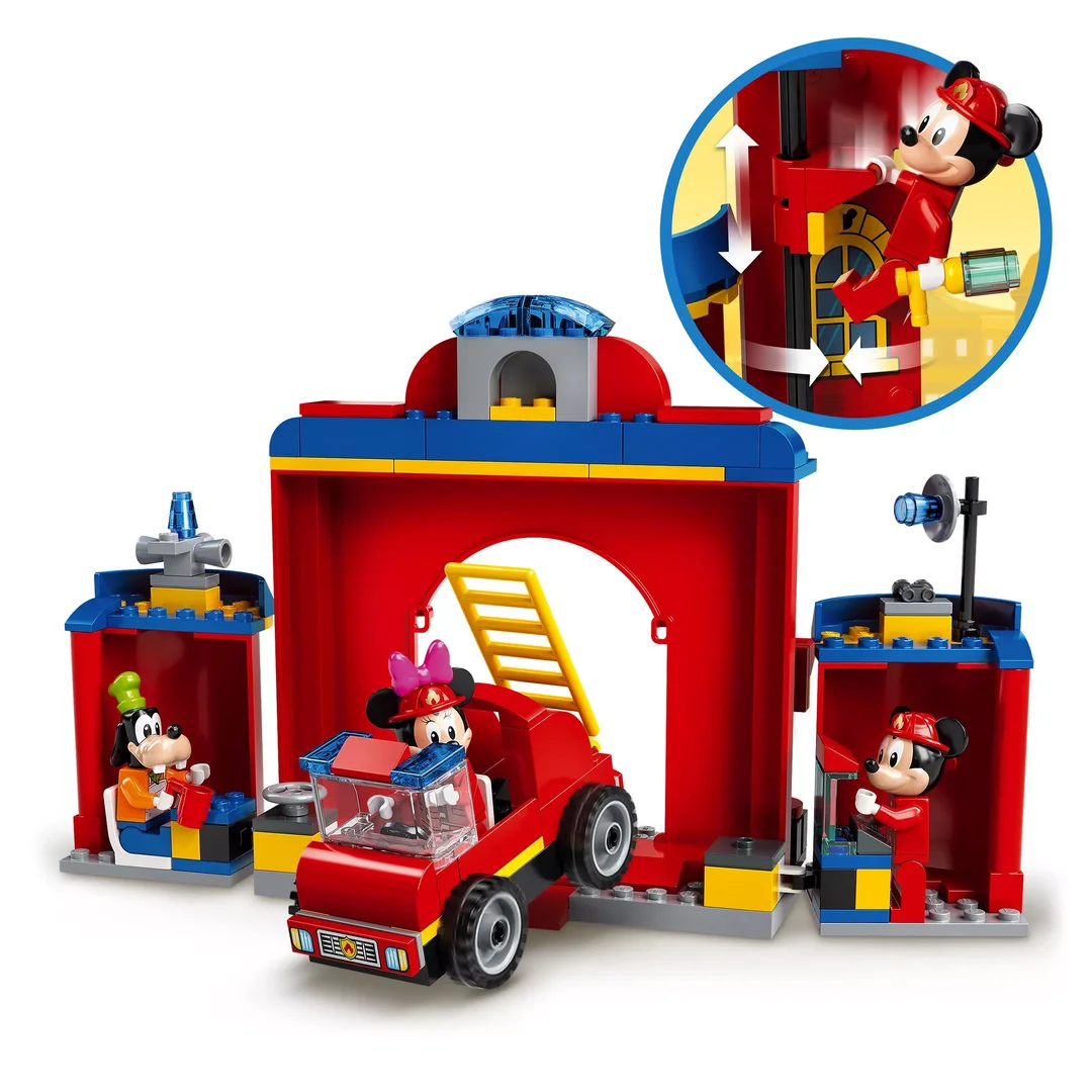 LEGO Disney Mickys Feuerwehrstation und Feuerwehrauto