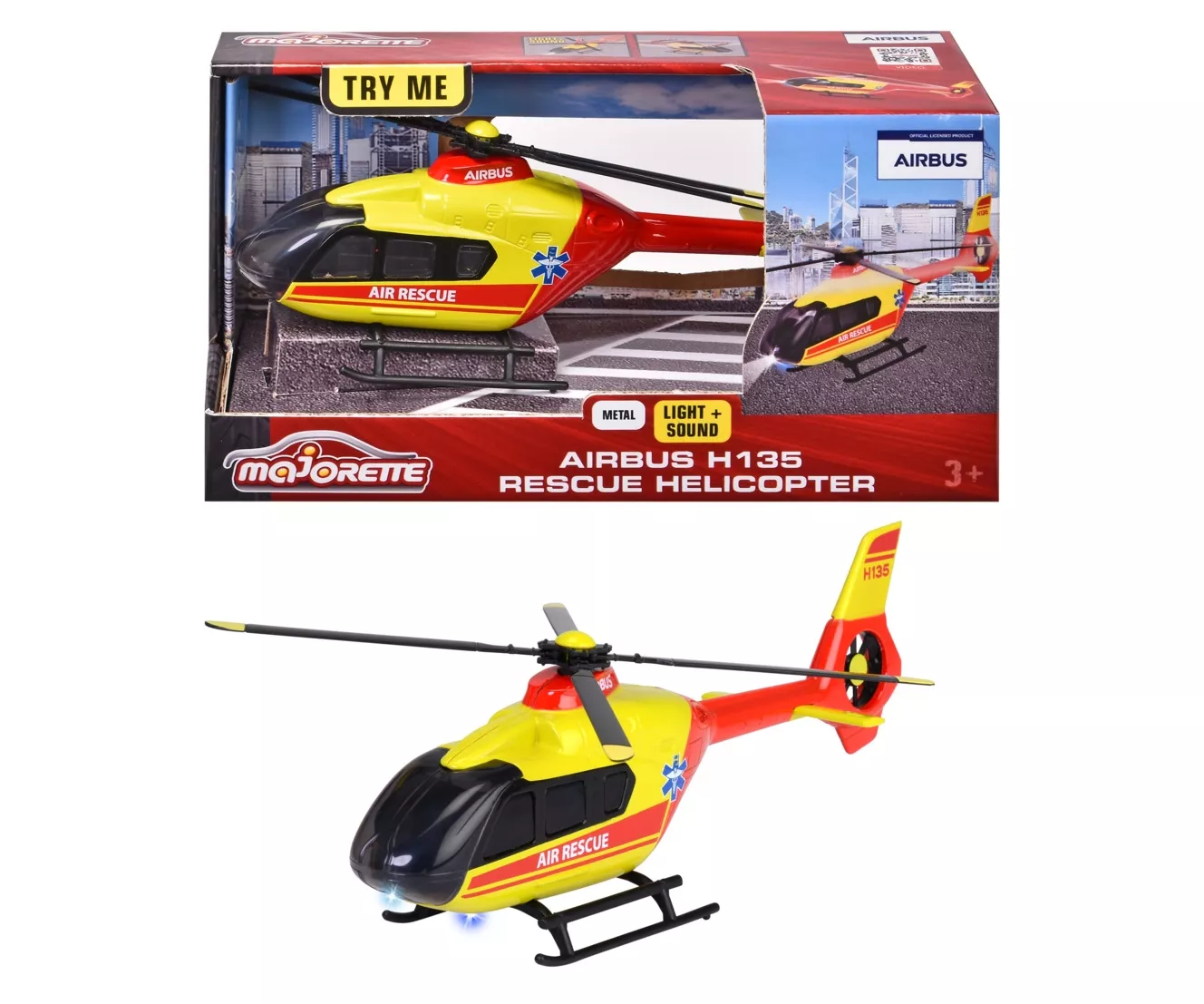 Majorette Airbus H135 Rescue Helicopter (213713002)