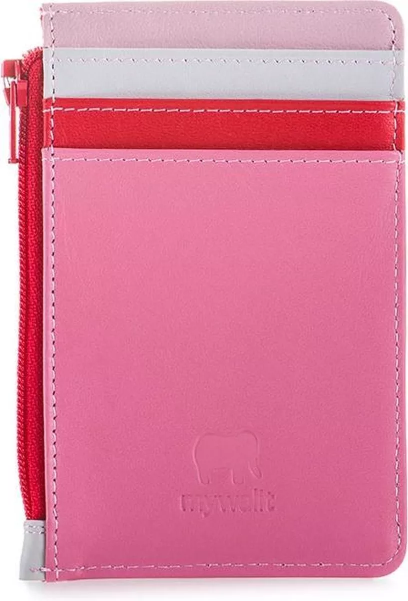 Mywalit Double Credit Card Holder Sided Ruby 160-57