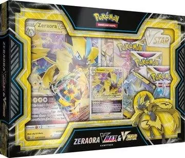 POKEMON 45425 Pokémon - Zeraora-VMAX & -VSTAR Kampfbox - deutsch