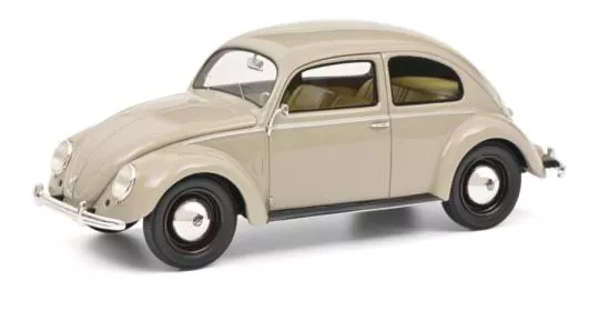 Schuco VW Käfer Brezelkäfer Baujahr 1952 beige Volkswagen 1952 Grau 1:18 450047600