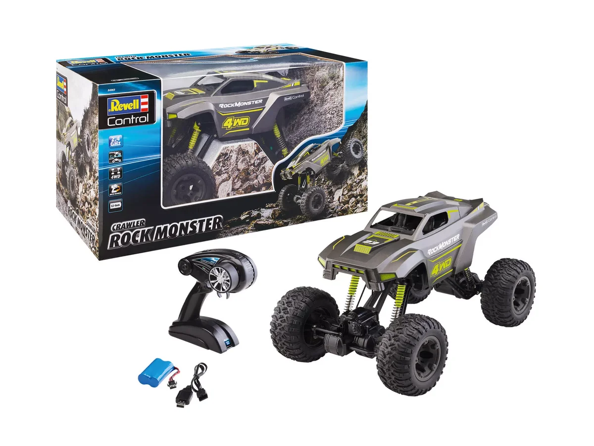 Revell 24462 RC Crawler "Rock Monster" Revell Control Ferngesteuertes Auto