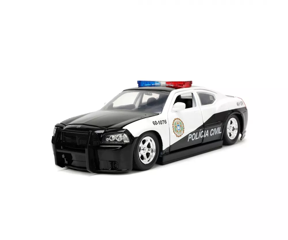 JADA 253203079 F&F 2006 Dodge Charger Police 1:24