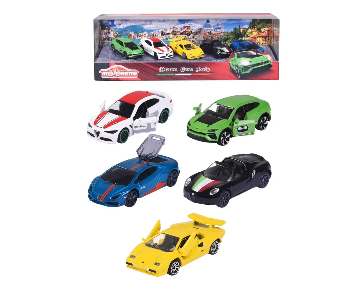 Majorette Dream Cars Italy 5er Geschenkset (212053178)