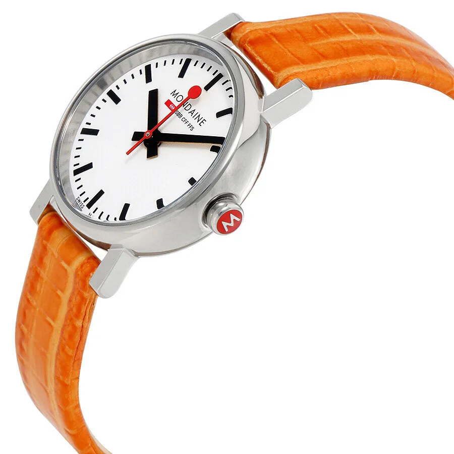 Mondaine Evo 26 Orange Uhr