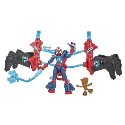 MARVEL Spider-Man Bend And Flex MARVEL Spider-Man Space Mission Jet Figure F37395L0