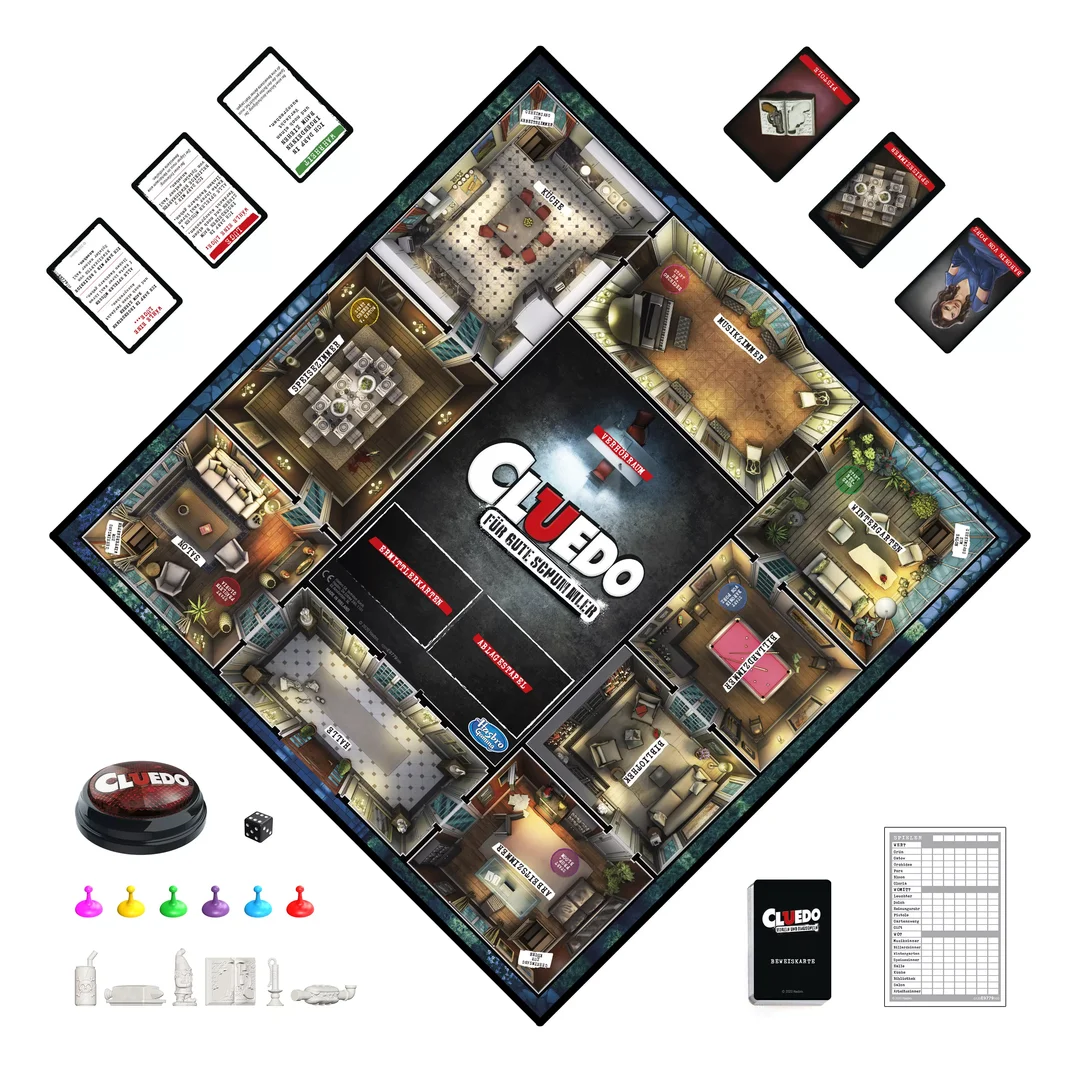 Hasbro E9779398 Cluedo für gute Schummler