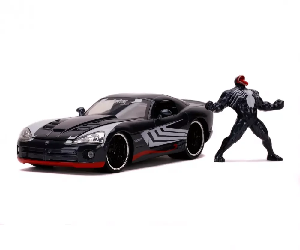 JADA 253225015 Marvel Venom 2008 Dodge Viper 1:24