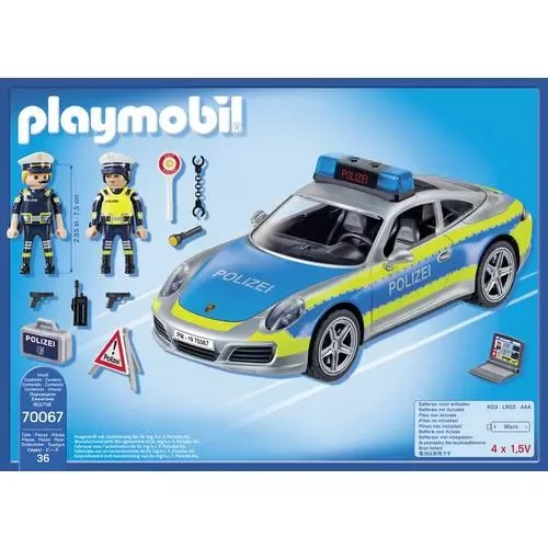 Playmobil 70067 Porsche Porsche 911 Carrera 4S Polizei 